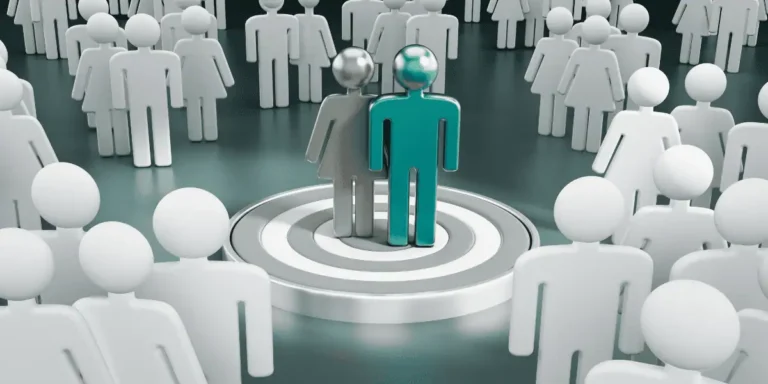 hypnosis niches picture of two people in the middle of a target